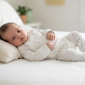 Sleepsuit Zipper - Brown Stars